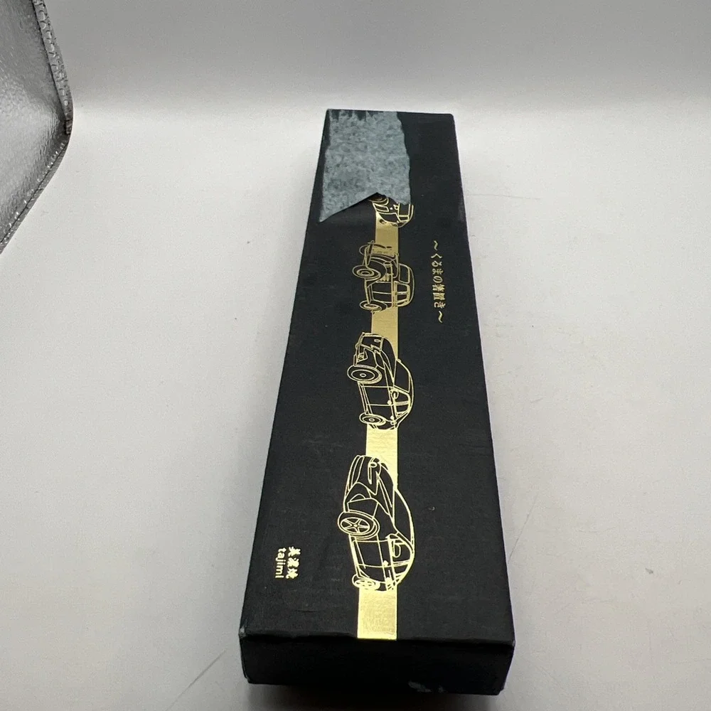 Limited Edition Tajimi Japan Mino Ware Automobile Chopstick Holder Set  RARE